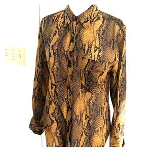 Current Elliott silk blend blouse